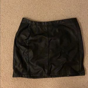 Forever 21 Leather skirt